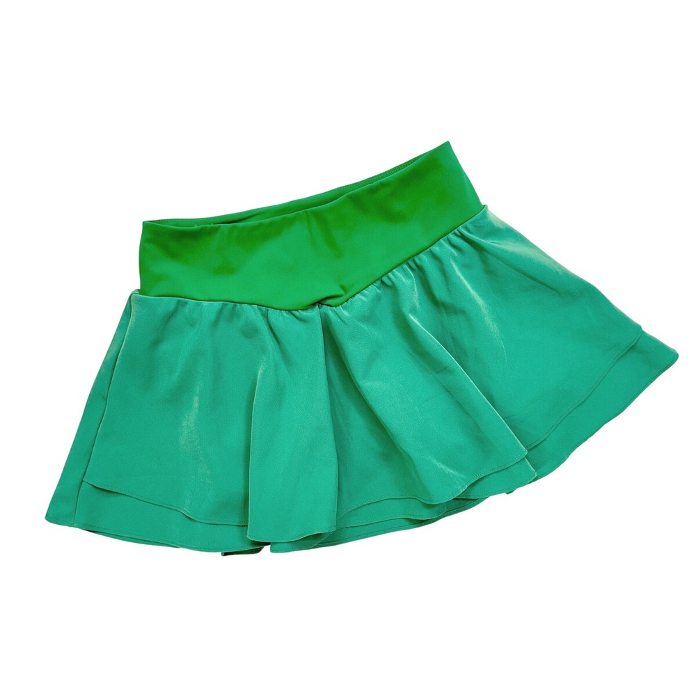 Pinspark Skort Skirt Women Small Green Athletic Tennis Golf Pickleball Pocket